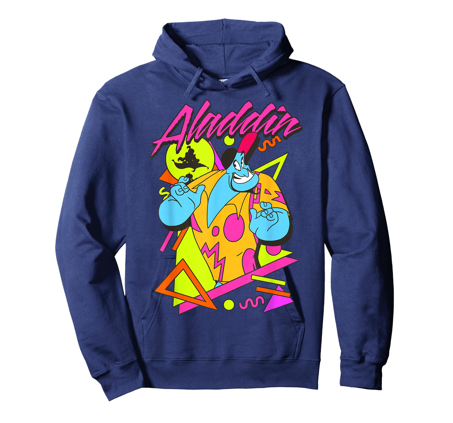 Disney Aladdin Genie 90's Style Retro Vintage Portrait T-Shirt