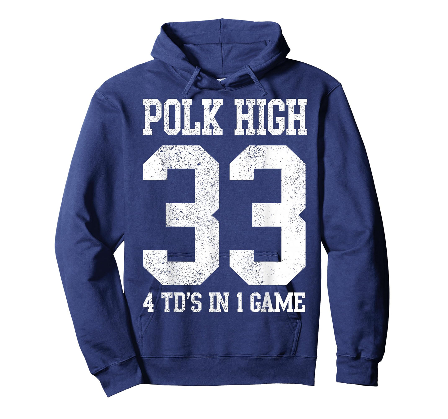 Polk High Football 4 Touchdowns Funny Men's T-Shirt