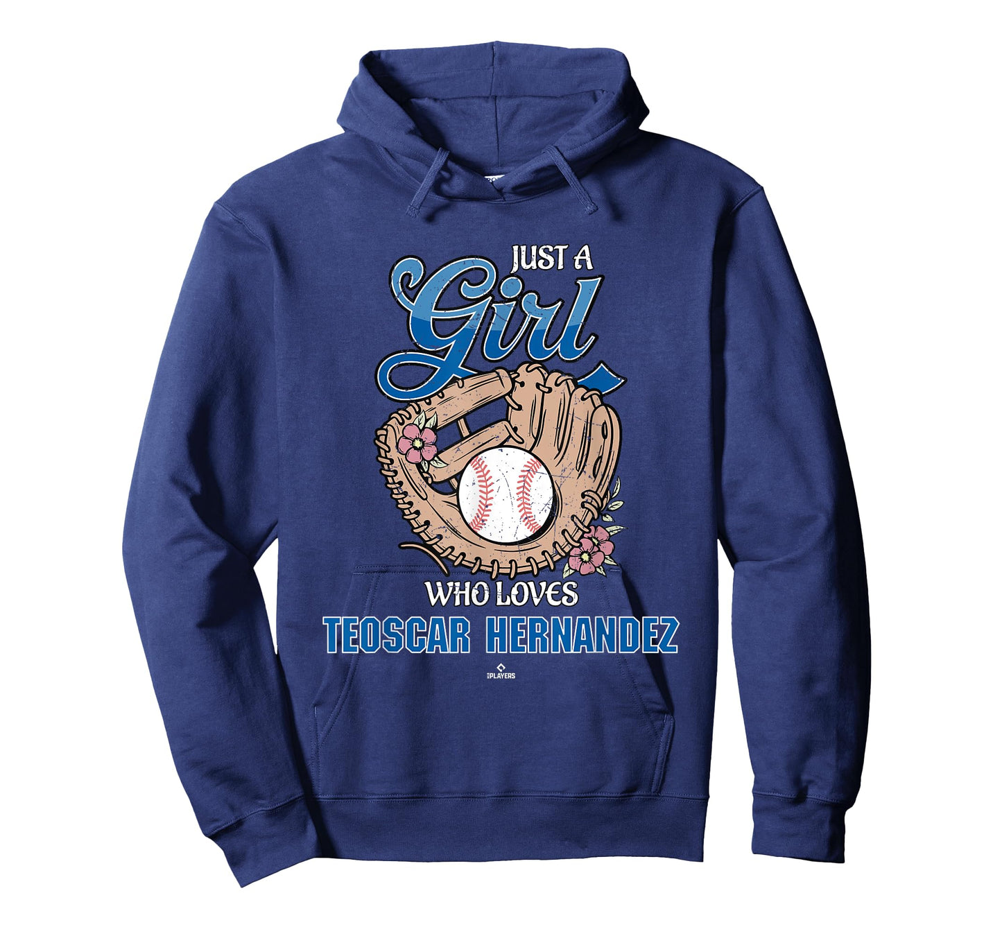 Just a Girl Who Loves Teoscar Hernandez Los Angeles Baseball T-Shirt