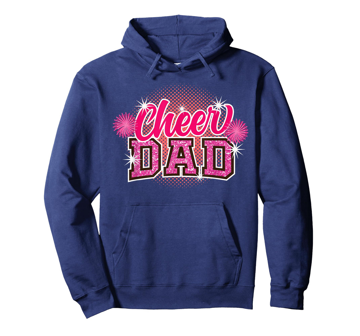 Cheer Dad Father's Day Cheerleader Papa Daddy Cheerleading T-Shirt