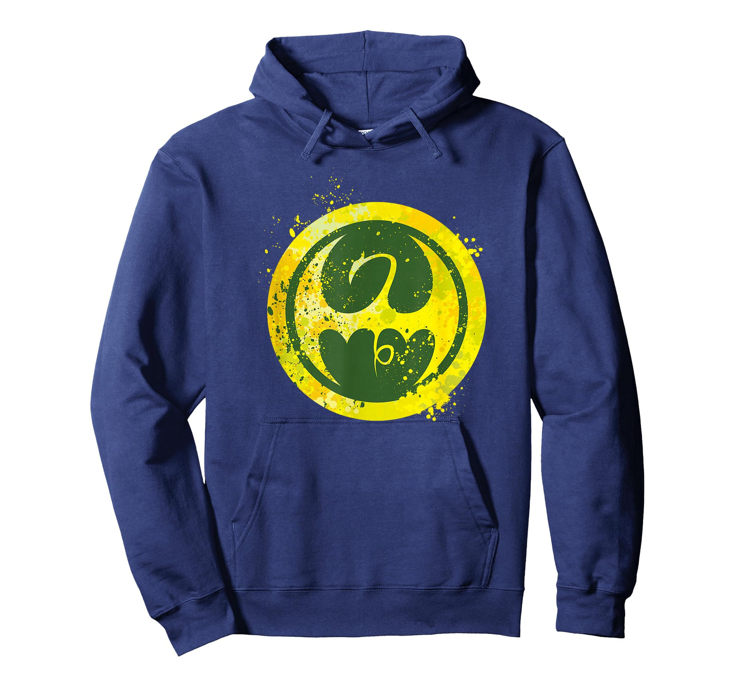 Marvel Iron Fist Dragon Splatter Comic Color Logo T-Shirt