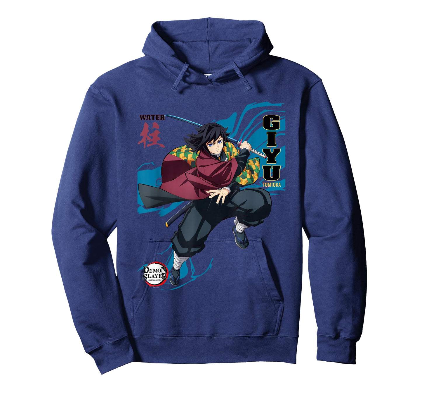 Demon Slayer: Infinity Castle Giyu Tomioka Water Art T-Shirt