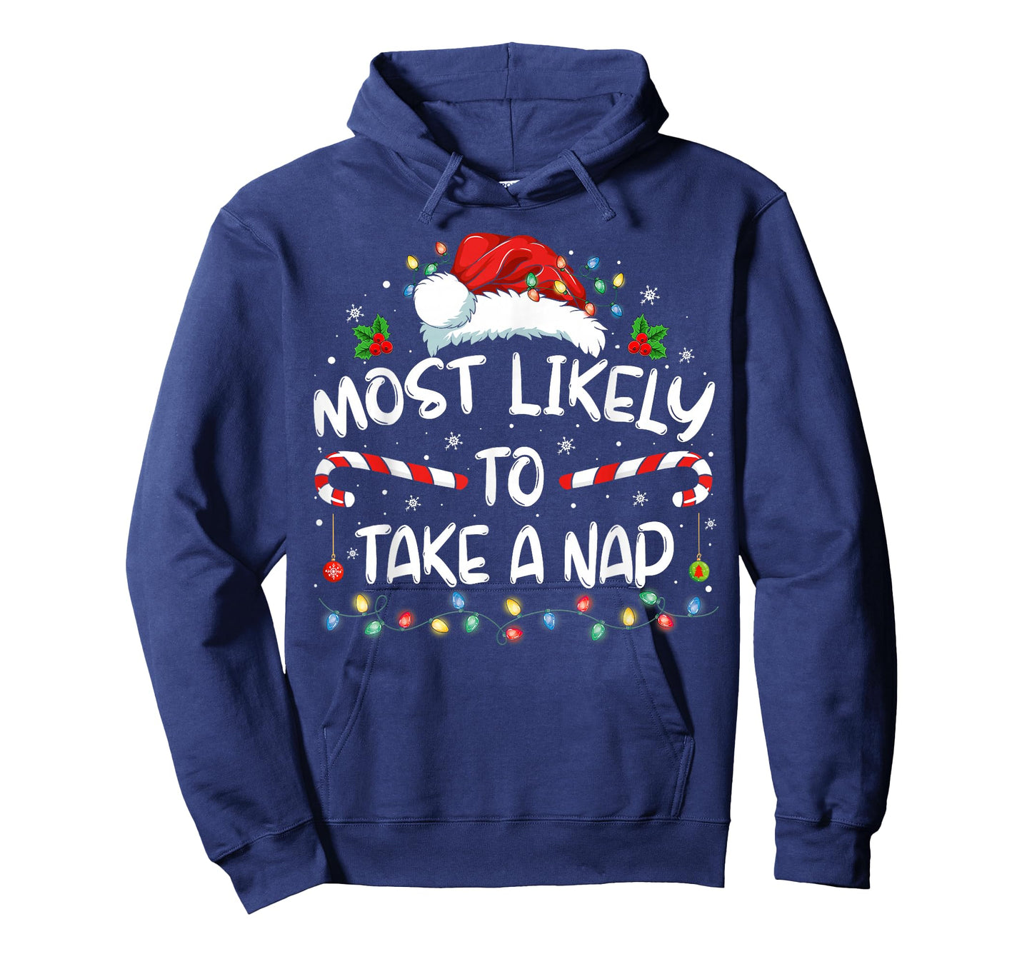 Most Likely To Take A Nap Funny Christmas Vacation T-Shirt