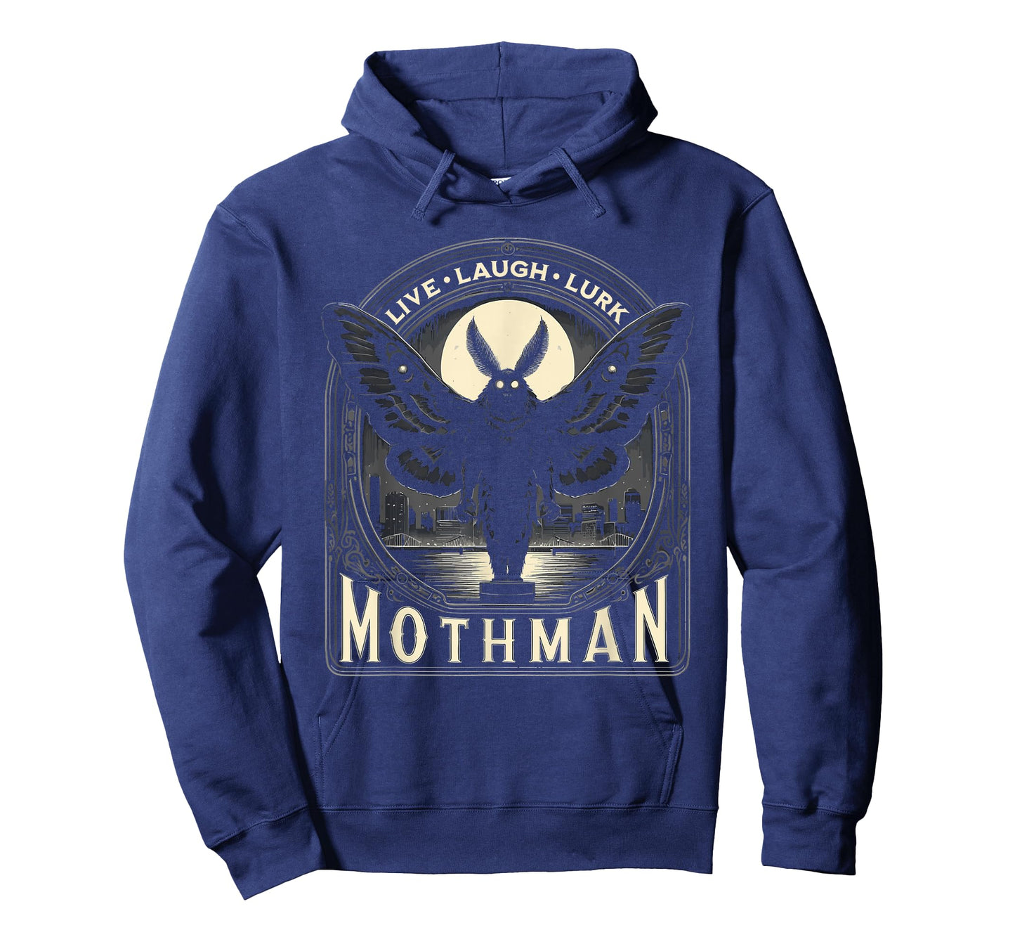 Mothman Live Love Lurk Cryptid Cryptozoology T-Shirt