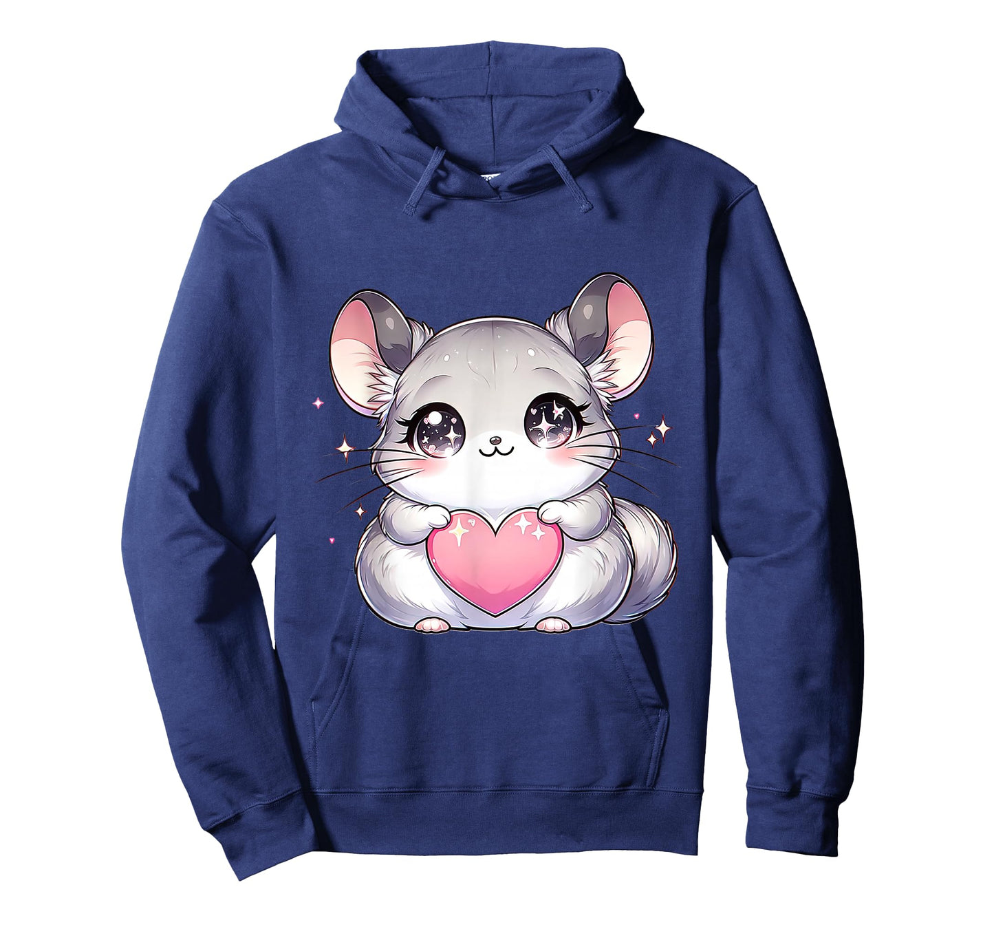 Kawaii Chinchilla Valentines Day Kids Teen Girls Otaku T-Shirt