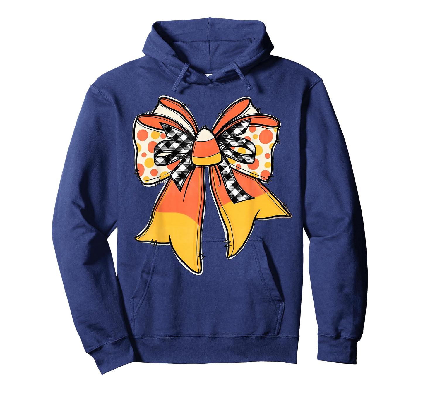 Coquette Bow Candy Corn Thanksgiving Costume Women Girl Kids T-Shirt