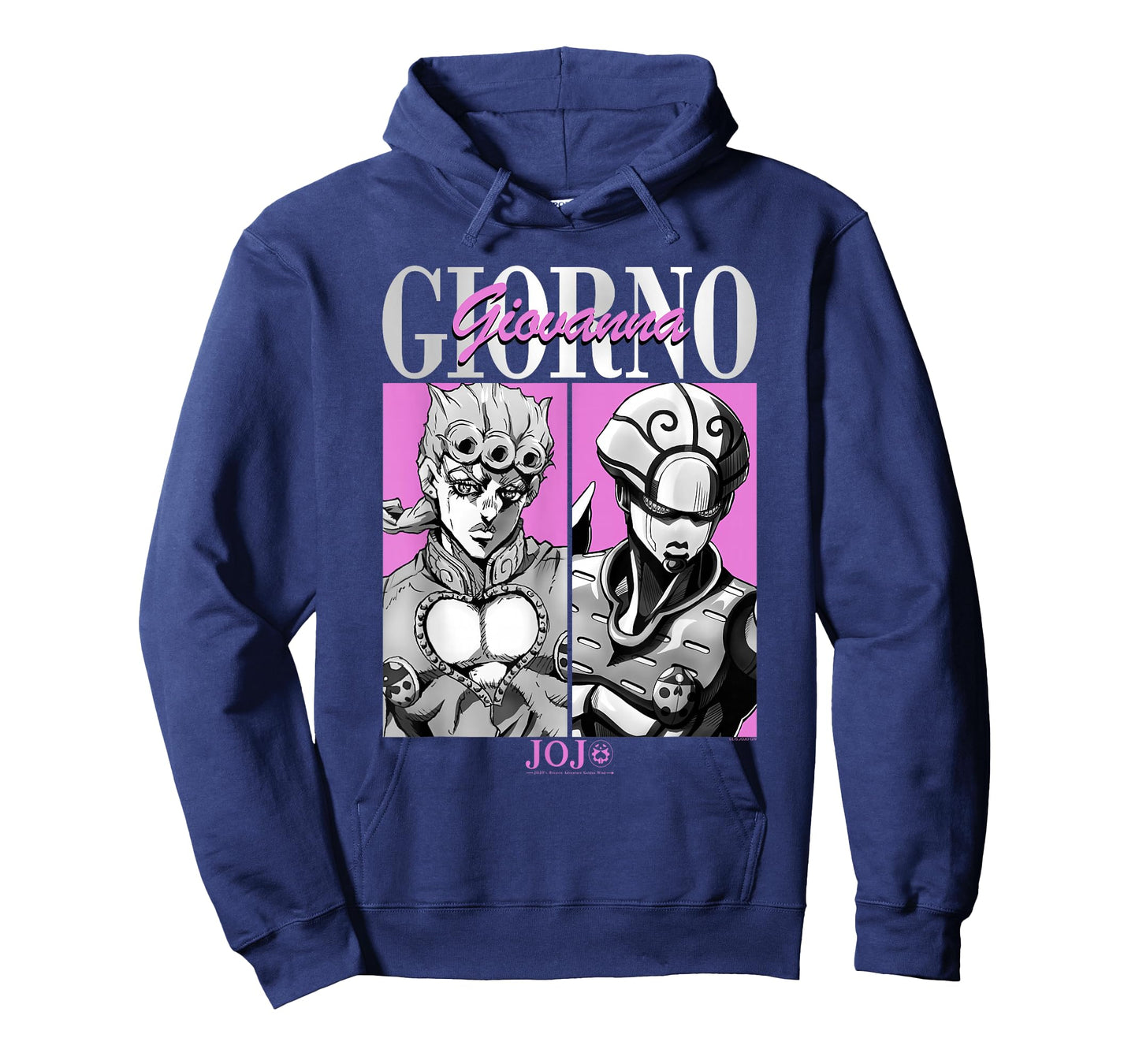 JoJo's Bizarre Adventure Giorno & Golden Wind Panels Anime T-Shirt
