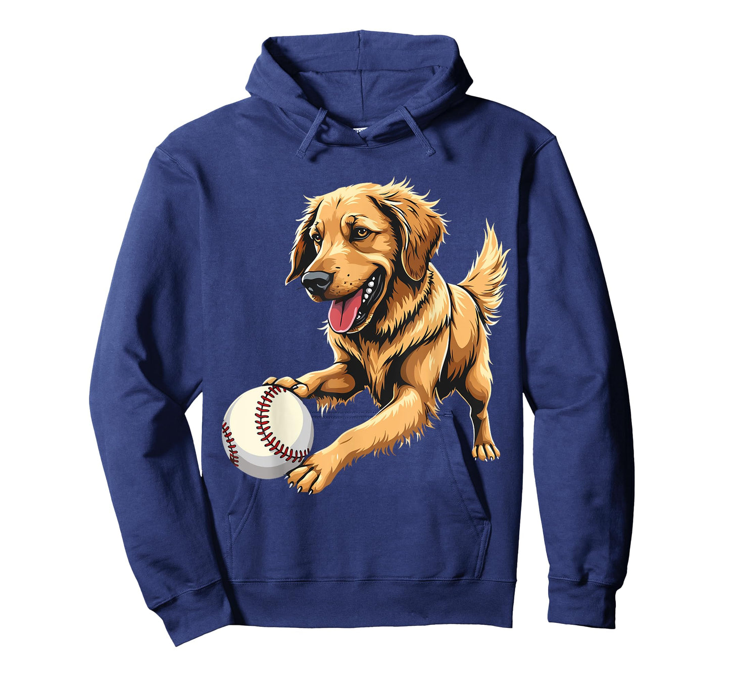Funny Golden Retriever playing baseball Dog Owner Pet Lovers T-Shirt