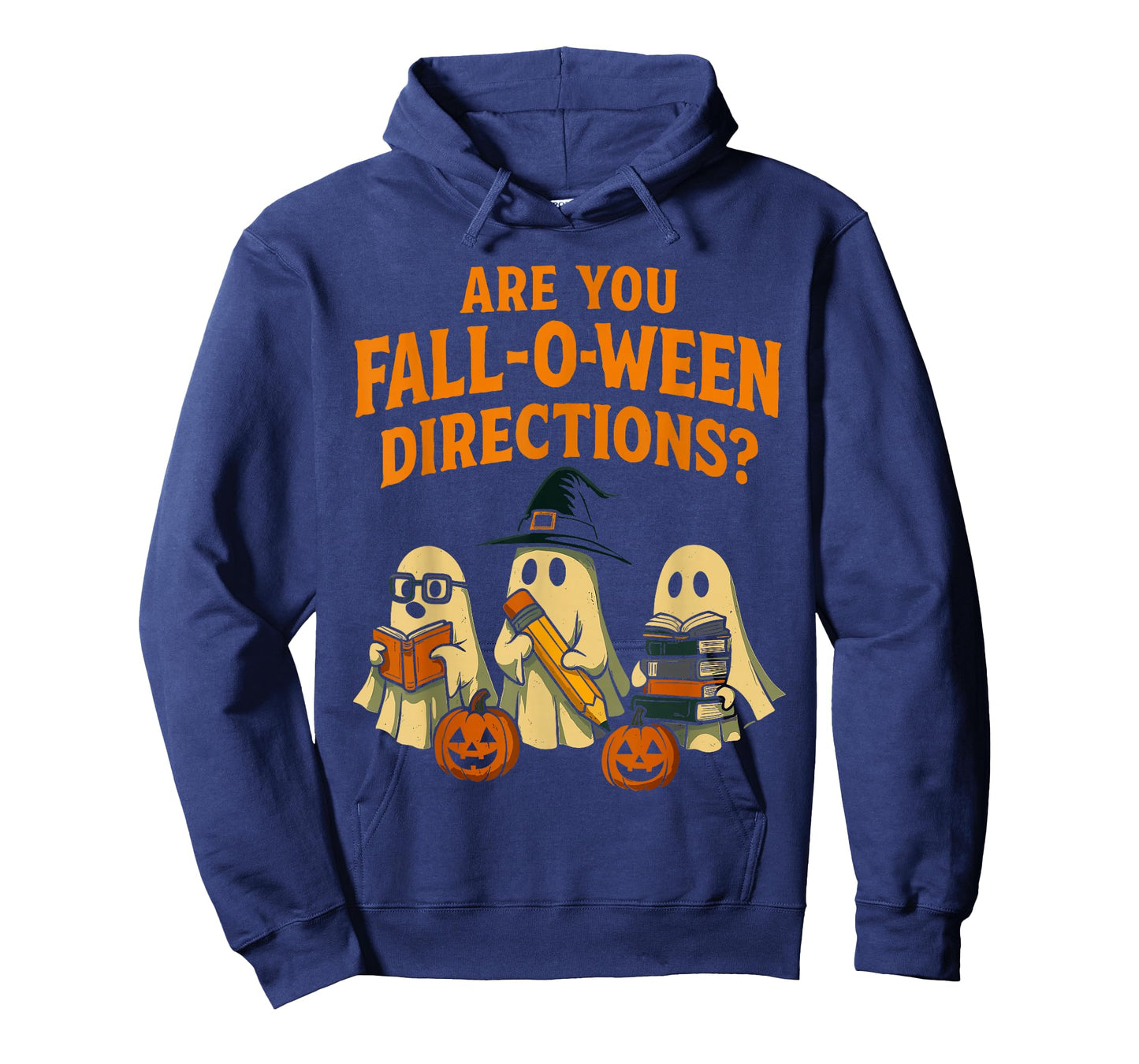 Halloween Ghost Teacher Shirt are You Fall O Ween Directions T-Shirt