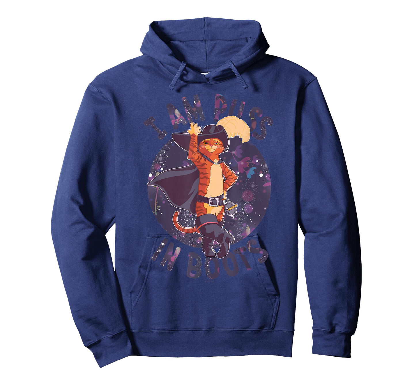 DreamWorks Puss in Boots: The Last Wish Celestial Puss Logo T-Shirt Small