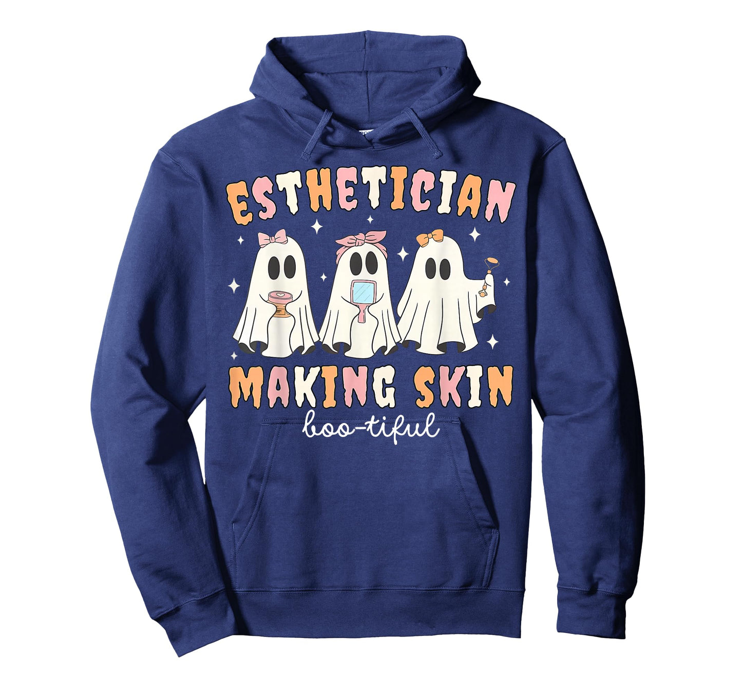 Esthetician Making Skin Boo-tiful Ghost Skincare Halloween T-Shirt