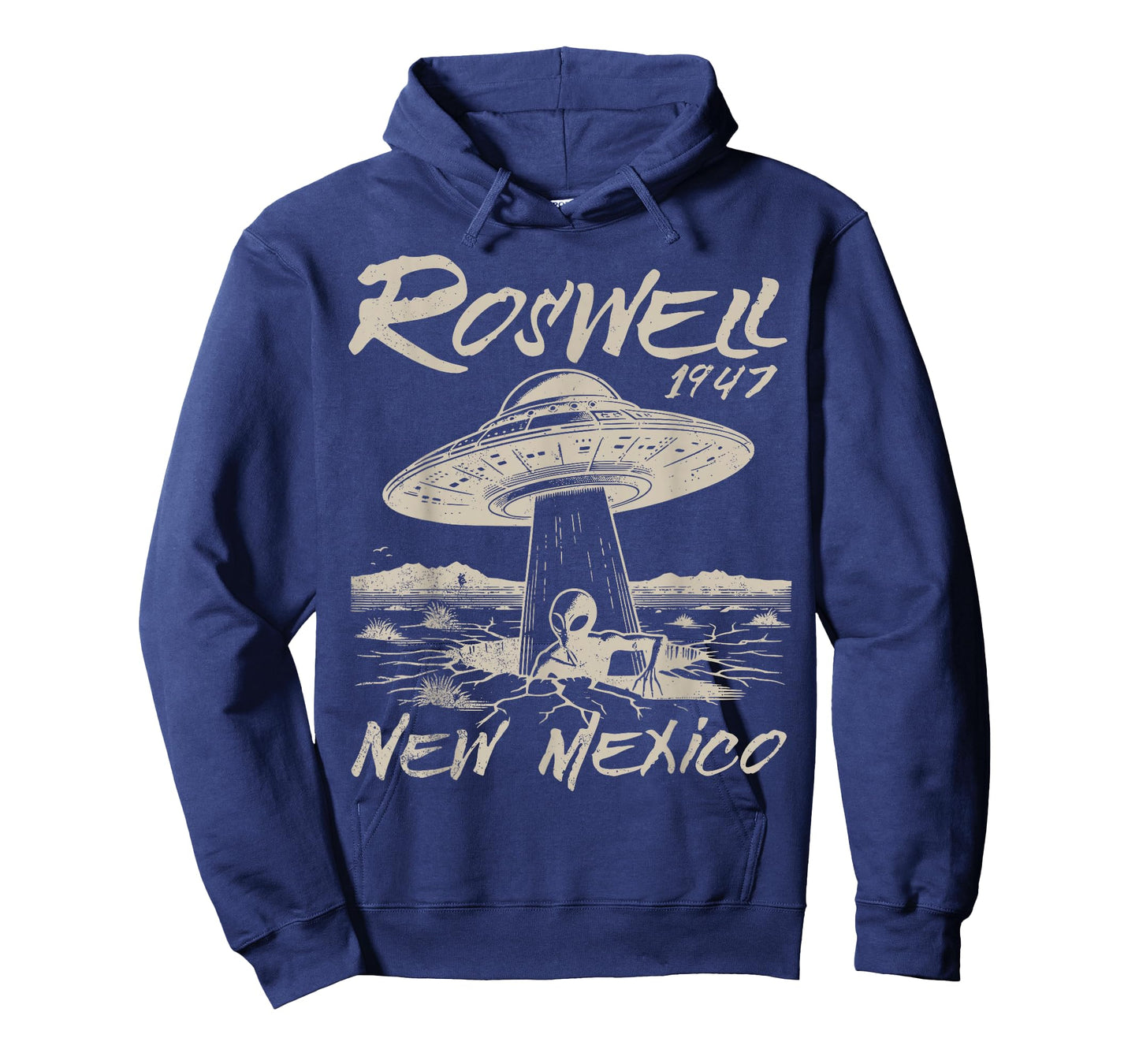 Roswell New Mexico 1947 Alien Abduction UFO Crash Vintage T-Shirt
