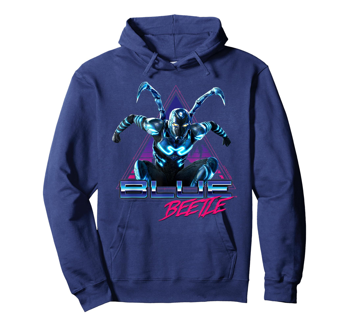 Blue Beetle Movie Leaping Triangle T-Shirt