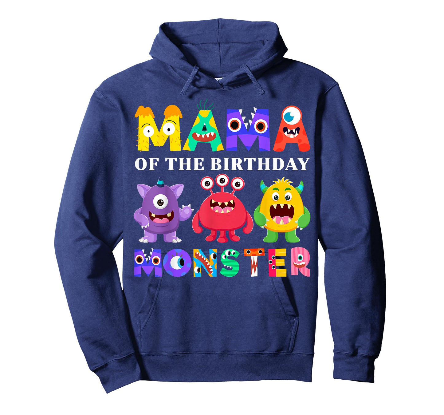 Mama Little Monster Kids 1st Birthday Party Family Monster T-Shirt