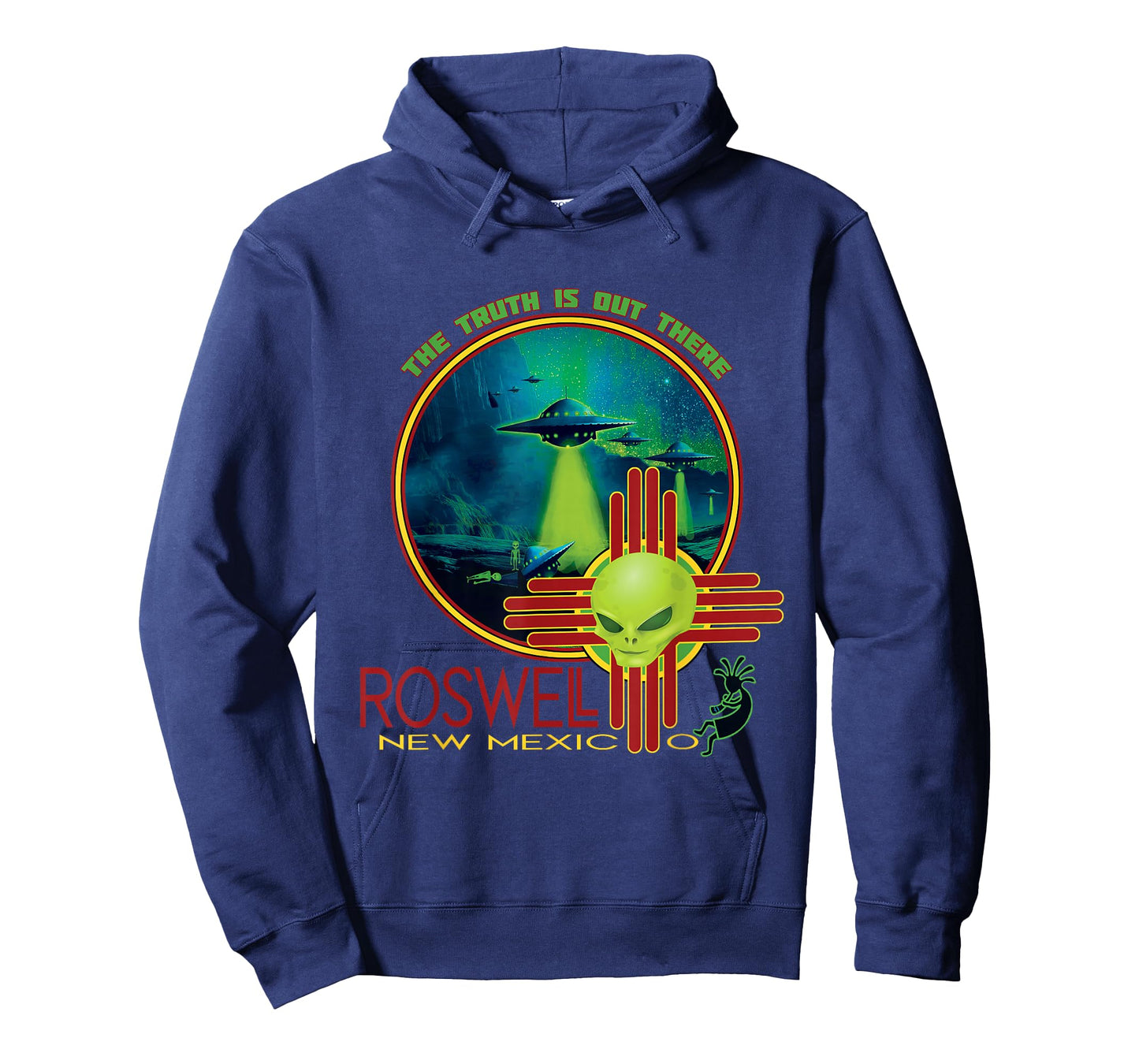 Roswell New Mexico Alien Spaceship Crash Souvenir T-Shirt