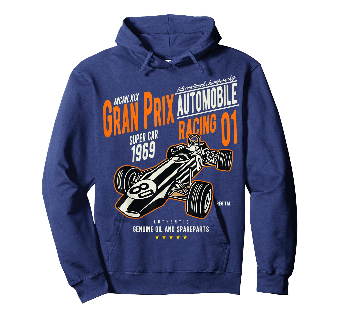 Vintage Car Racing Shirt Gran Prix 60s Auto Lovers Gift T-Shirt