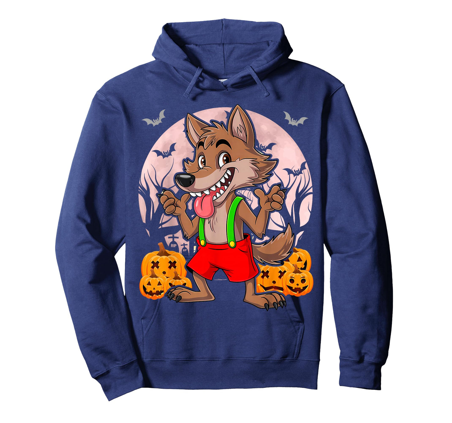 Three Pigs Lazy Halloween Costume - Bad Wolf T-Shirt