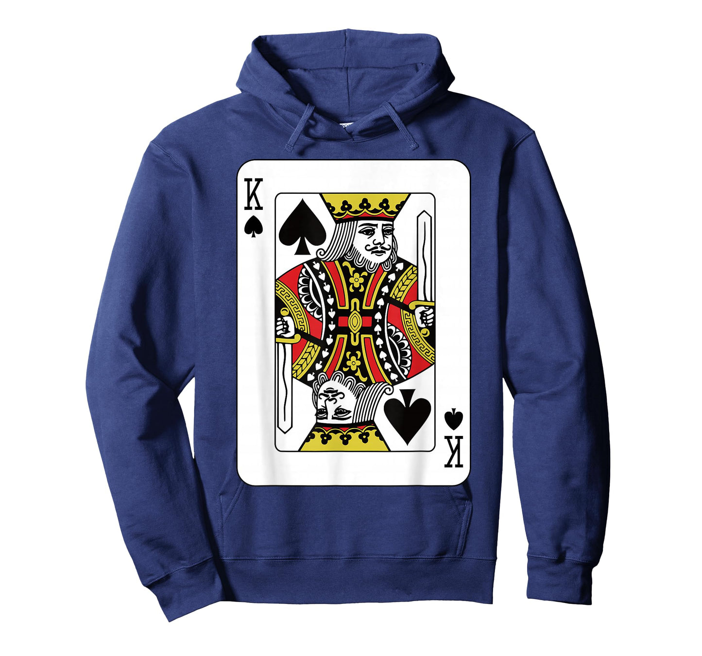 Spades King Playing Card Poker T-Shirt