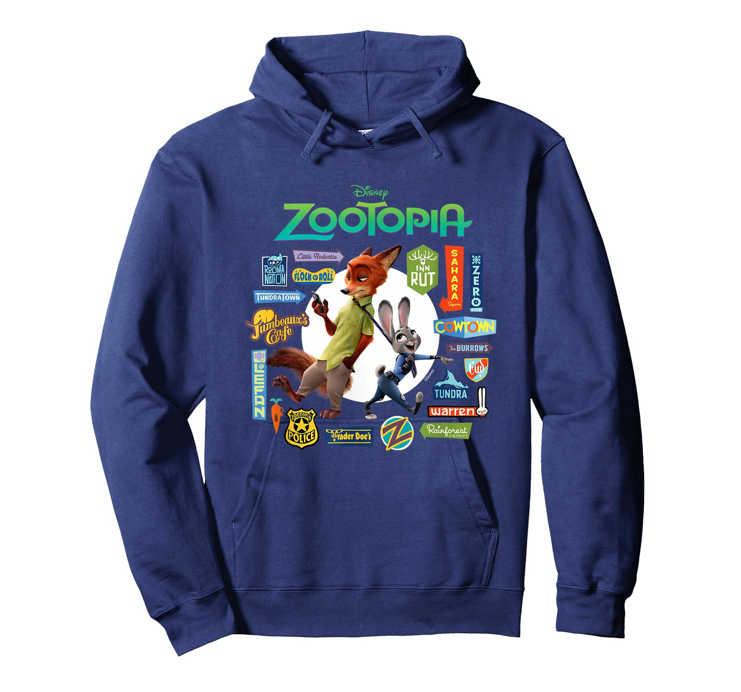 Zootopia - Nick and Judy Signs T-Shirt