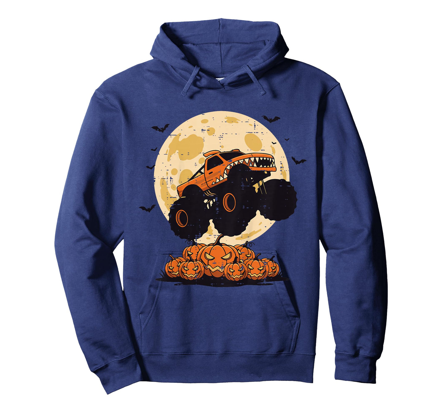 Kids Halloween Monster Truck Pumpkins Costume Boys Kids Toddler T-Shirt