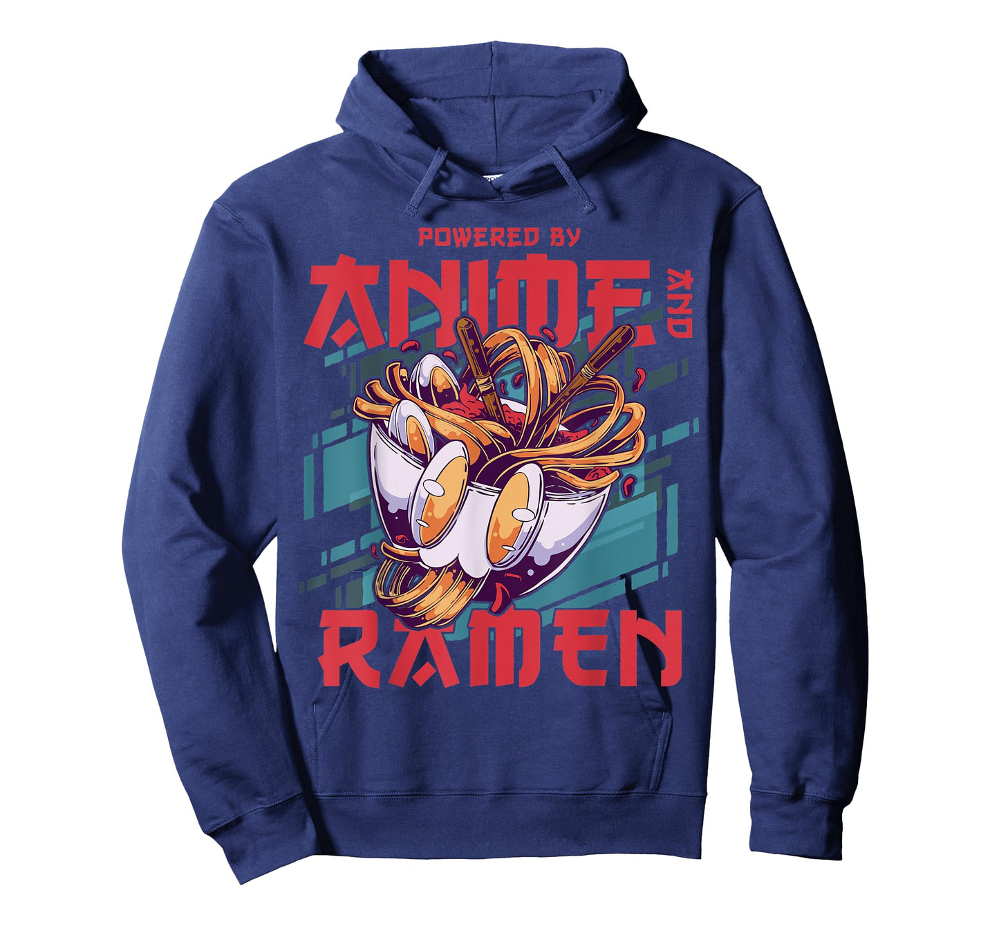 Powered by Anime and Ramen - Anime T-Shirt