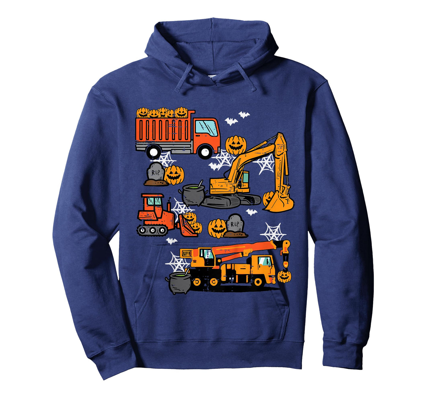 Kids Halloween Construction Trucks Costume Toddler Boys Youth T-Shirt