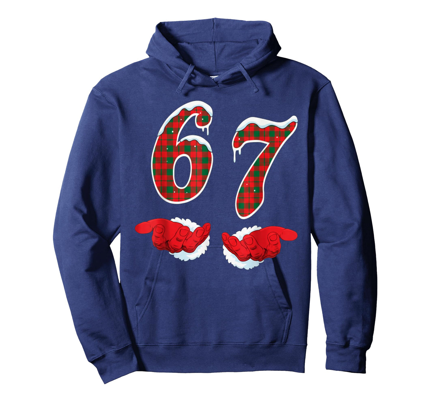 Funny Six Seven 67 Meme 67 Christmas Holiday Women Kids Xmas T-Shirt