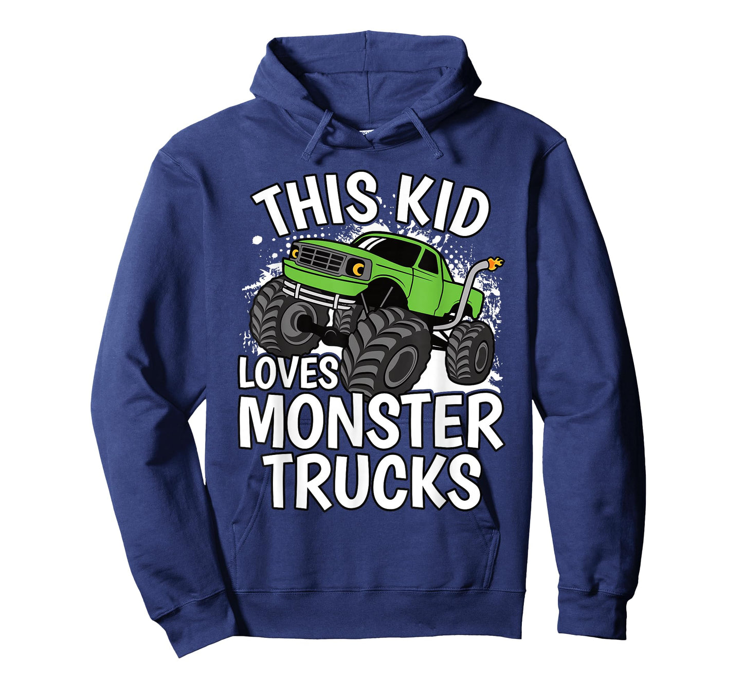 This Kid Loves Monster Trucks Funny Boys Girls Kids T-Shirt