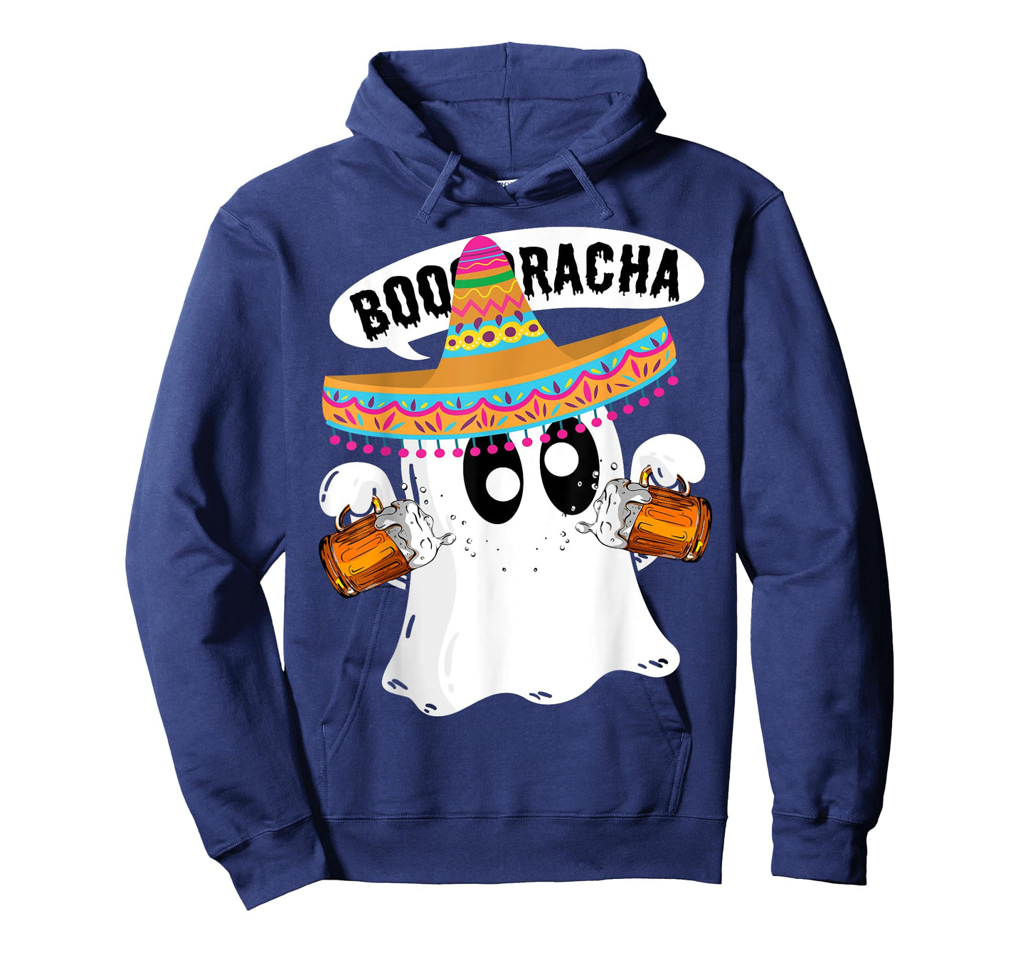 Boo-Racha Halloween Cute Ghost Boo Borracha Cinco De Mayo T-Shirt