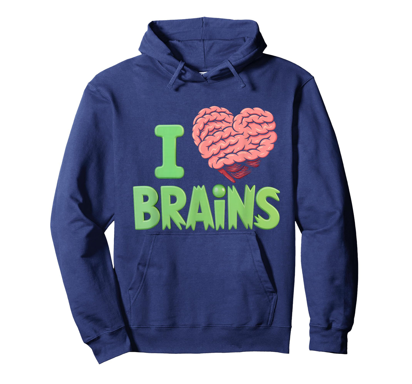 I Heart Brains Zombie Halloween Anatomy Science Lover T-Shirt