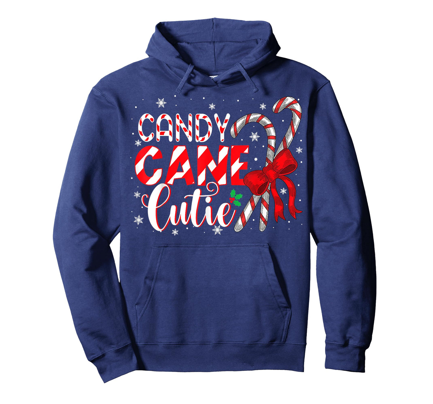 Funny Christmas Candy Cane Cutie Girls Xmas Pajama T-Shirt