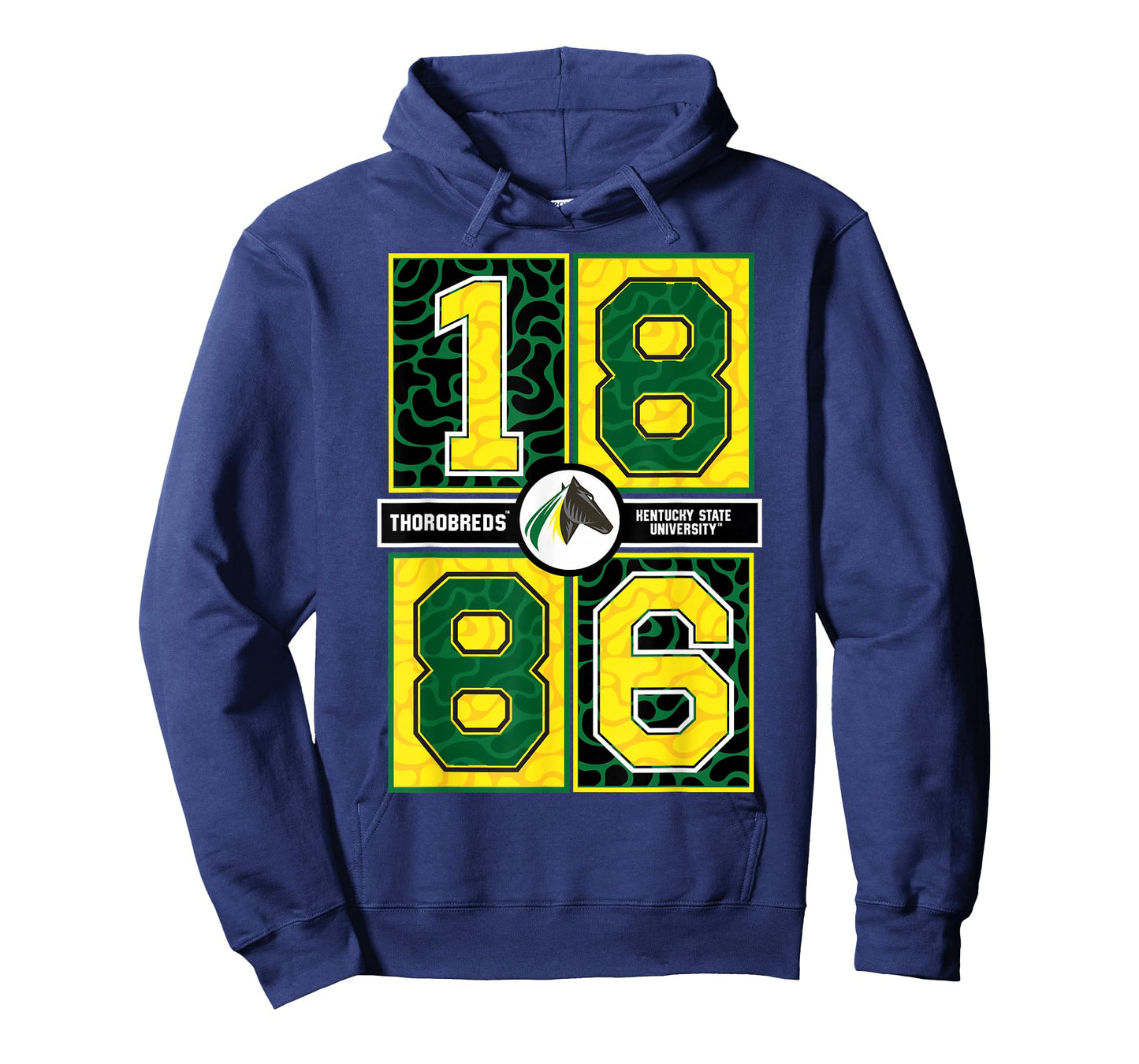 Kentucky State University - KSU Thorobreds Concrete Date T-Shirt
