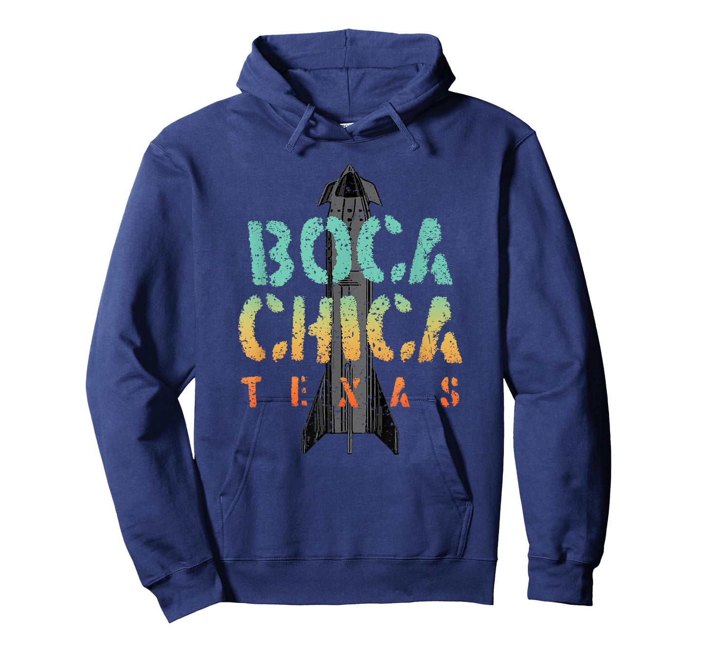 Boca Chica Texas Starship Cool Retro T-Shirt