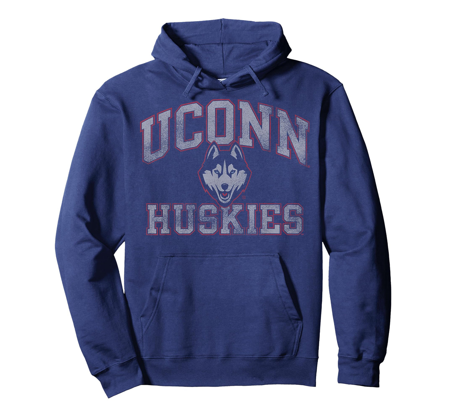 Connecticut Huskies Vintage Worn Navy Officially Licensed T-Shirt
