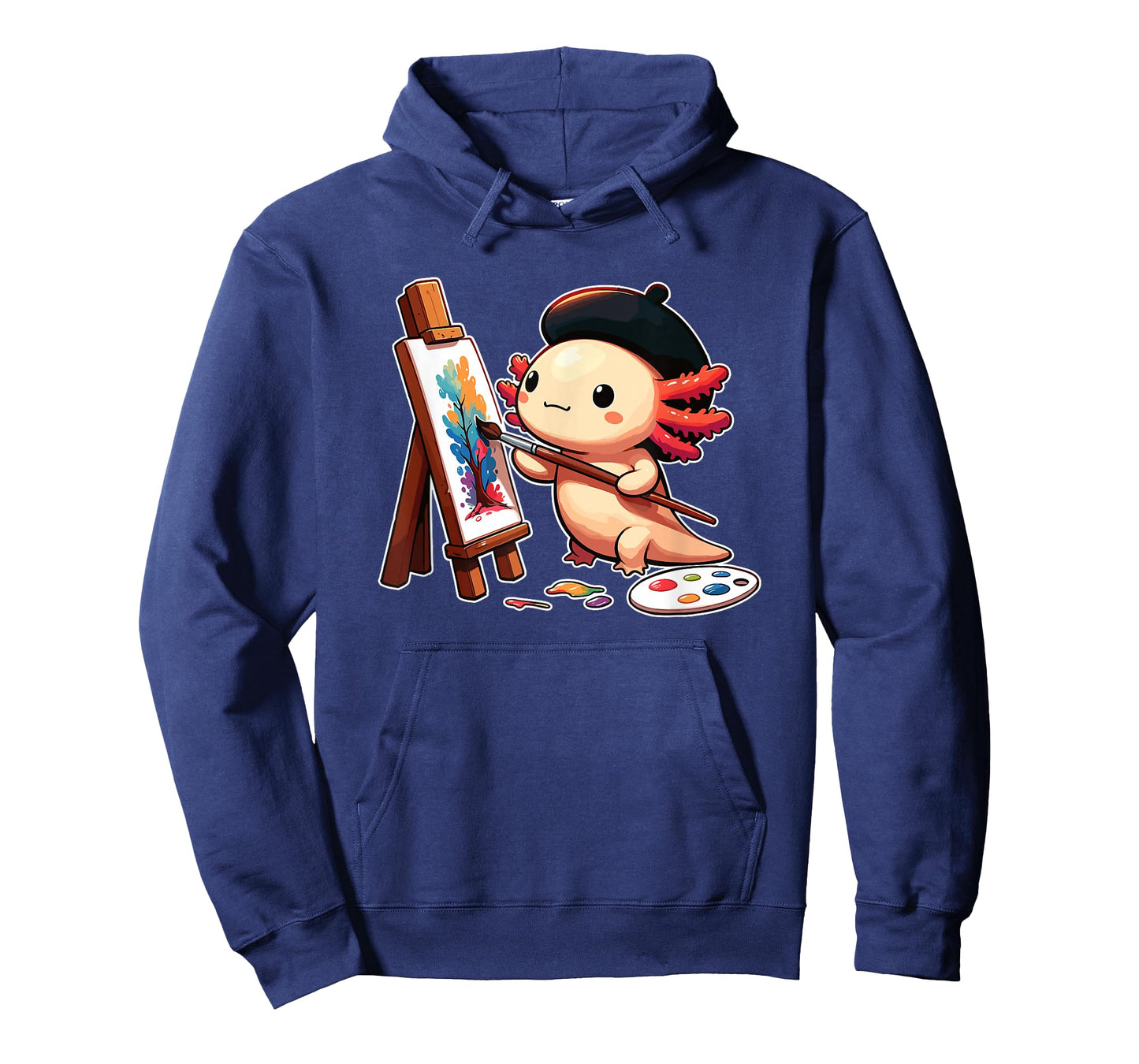 Painter Art Artist Axolotl T-Shirt