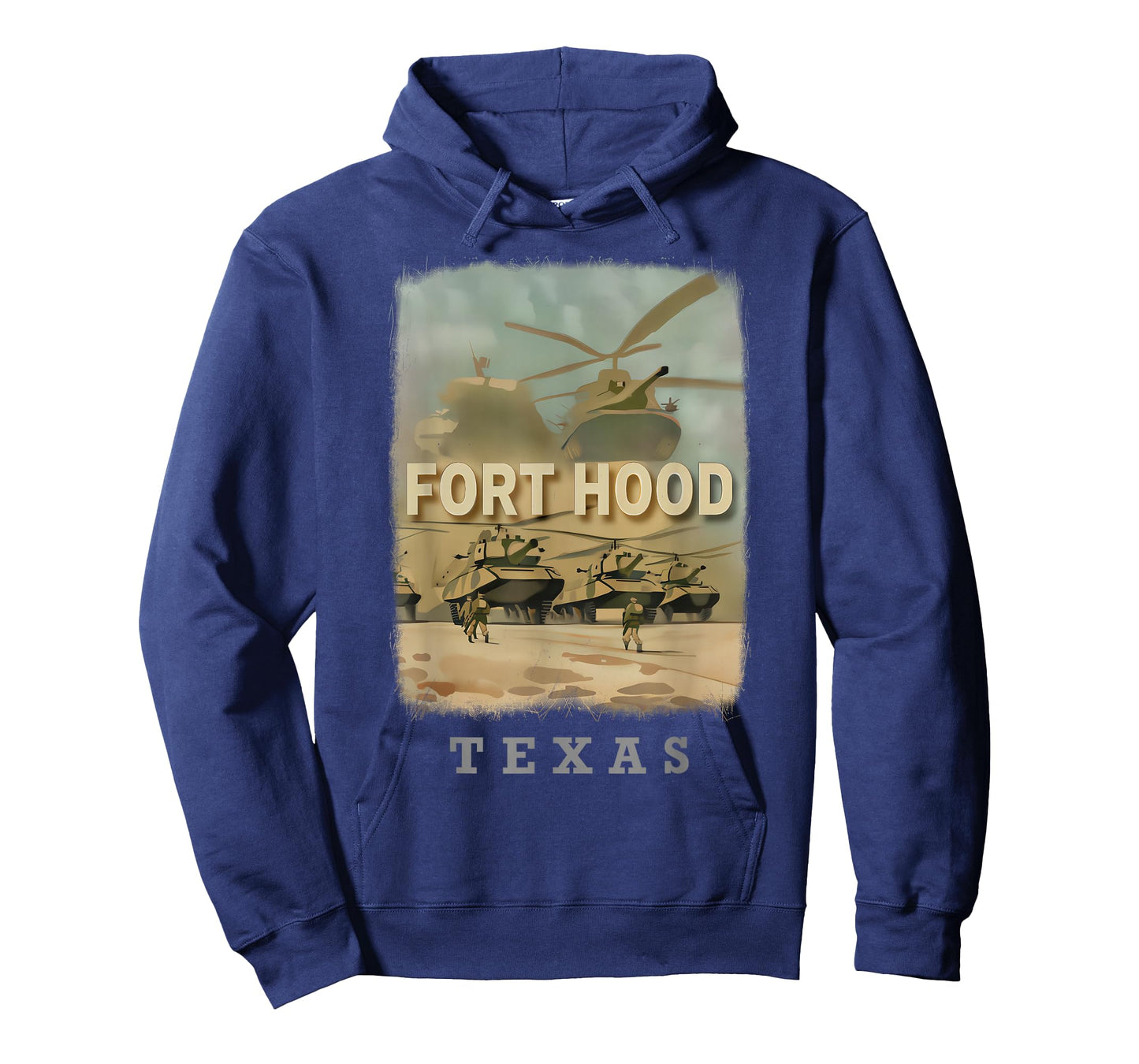 Fort Hood Texas TX Military Might SD755 T-Shirt