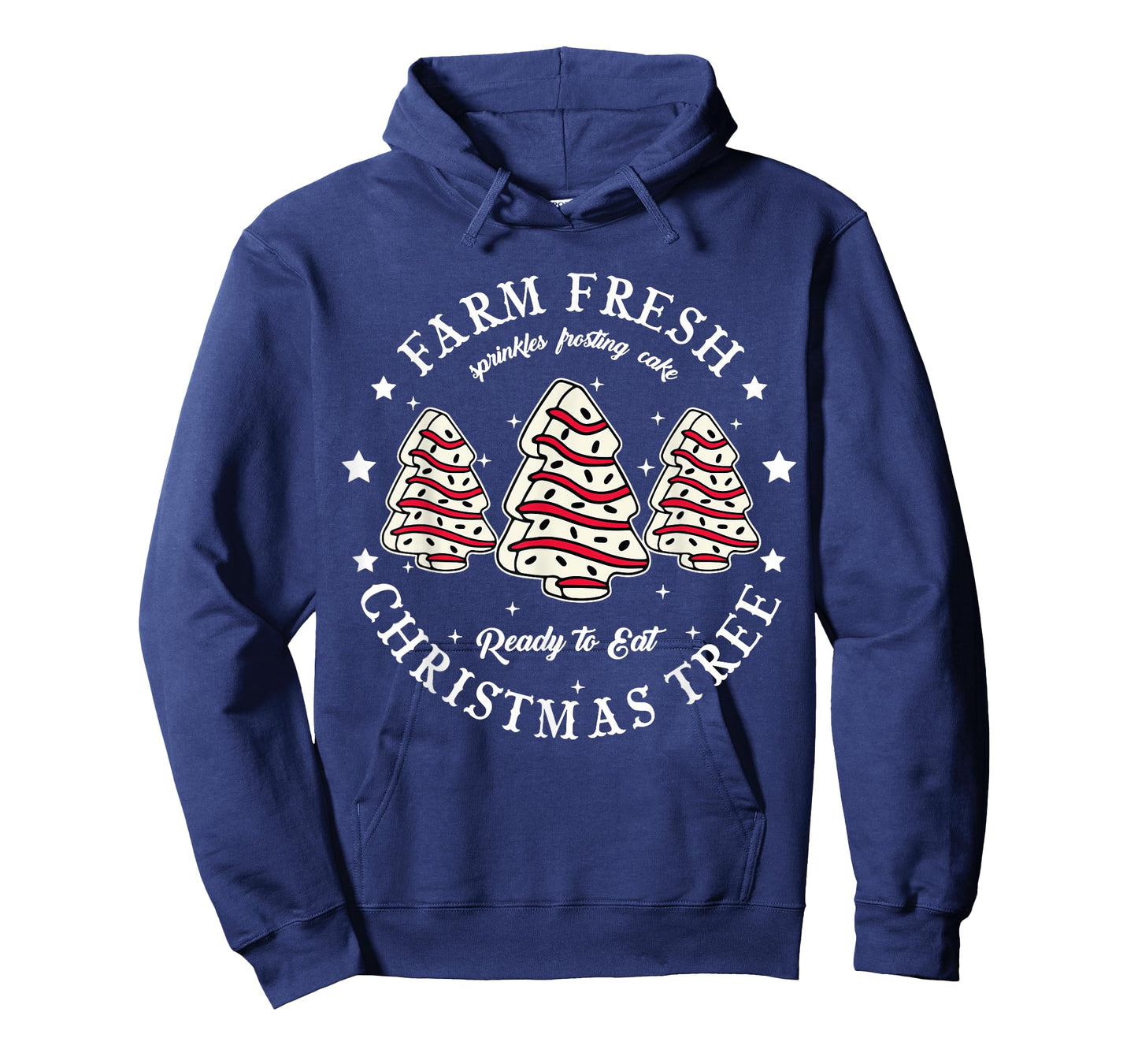 Farm Fresh Christmas Tree Xmas Cake Holiday Family Matching Unisex-Kids T-Shirt