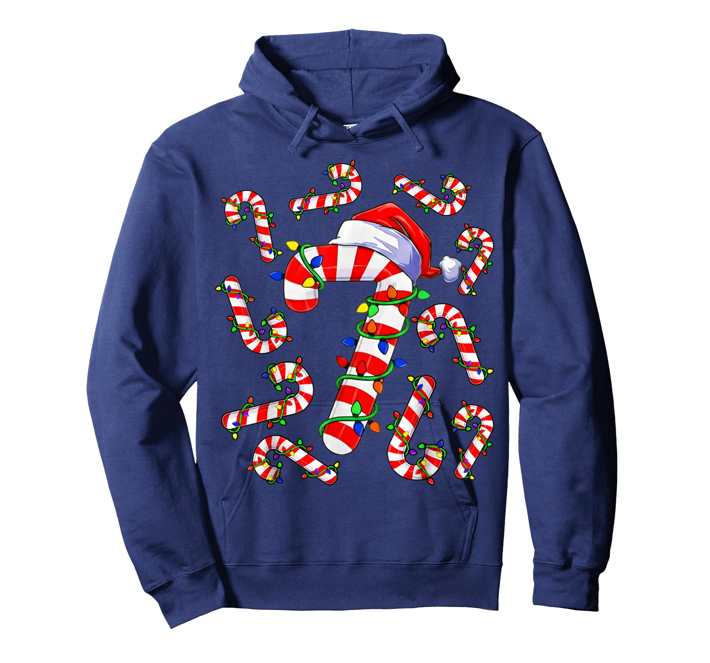 Fun Six Seven 6 7 Meme Design Couples Christmas Candy Cane T-Shirt
