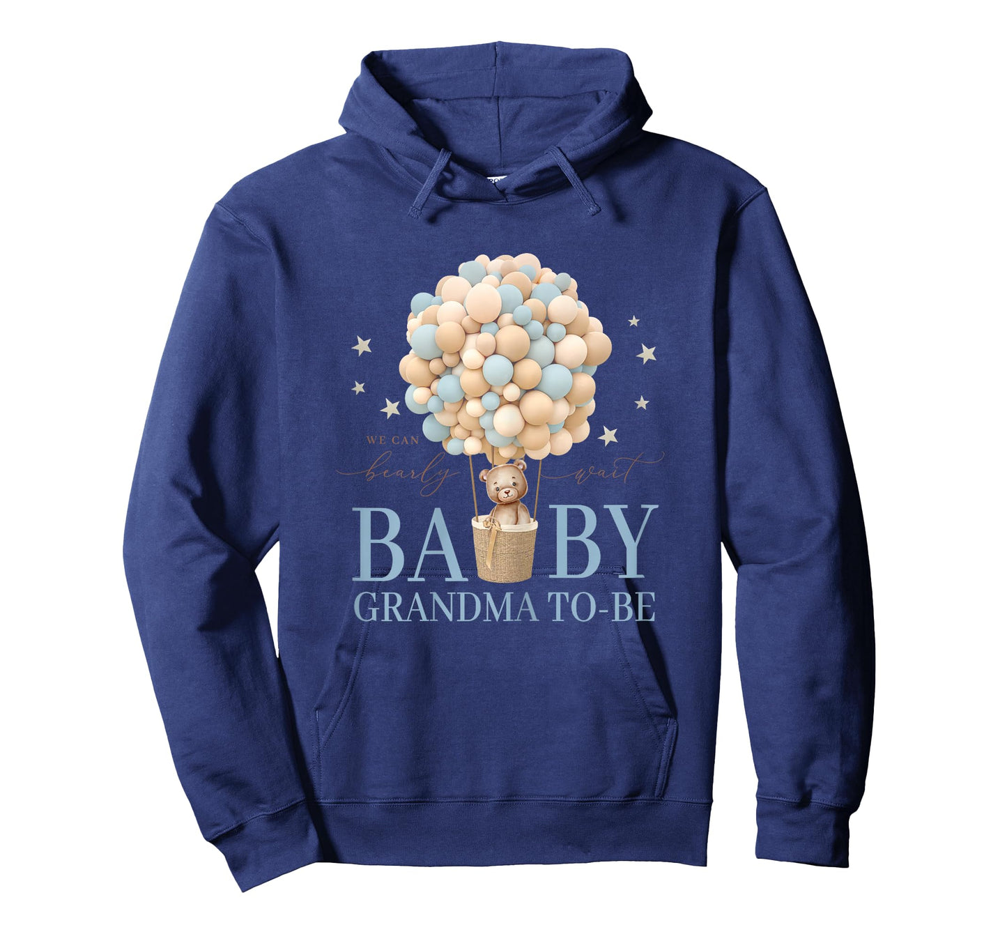 Grandma We Can Bearly Wait Baby Shower Bear Family Matching T-Shirt