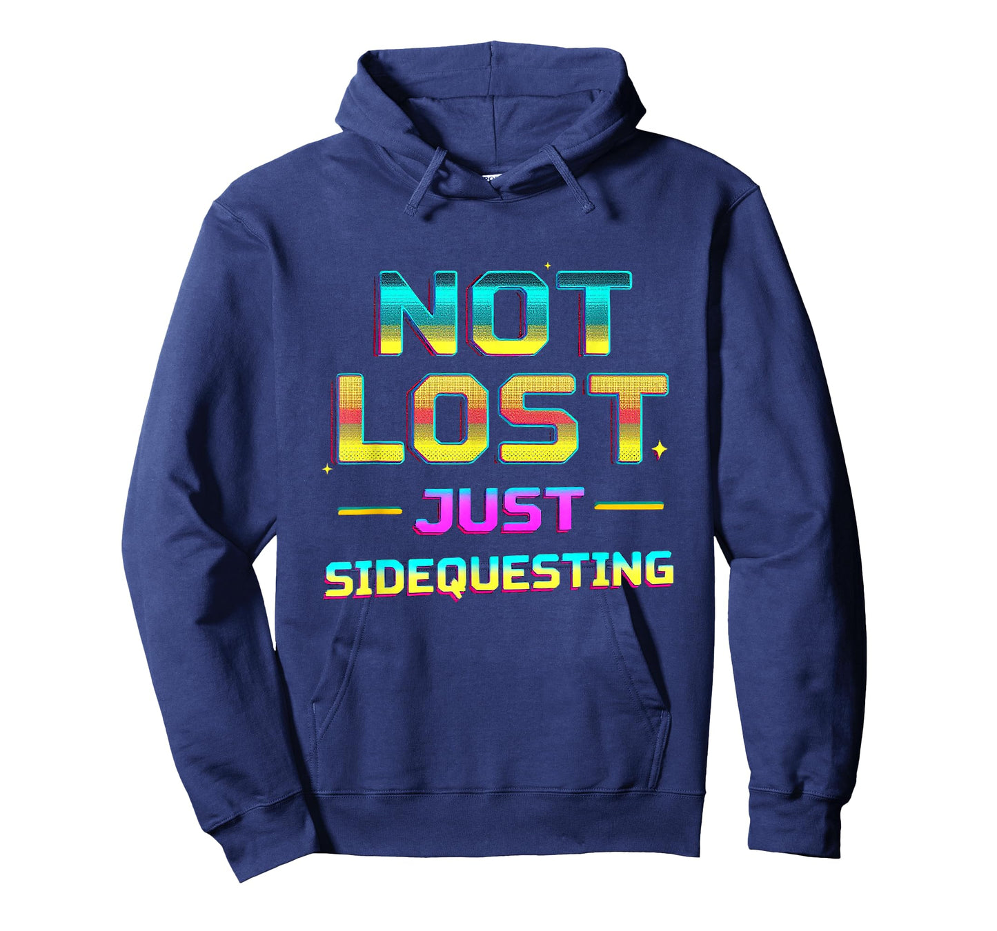 NOT LOST JUST SIDEQUESTING Retro Gaming Sidequest T-Shirt