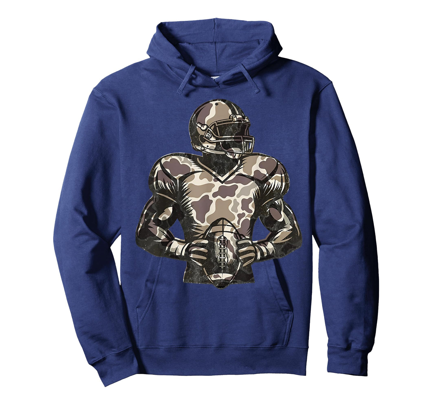 Camouflage Touchdown American Football Game Day Thanksgiving T-Shirt