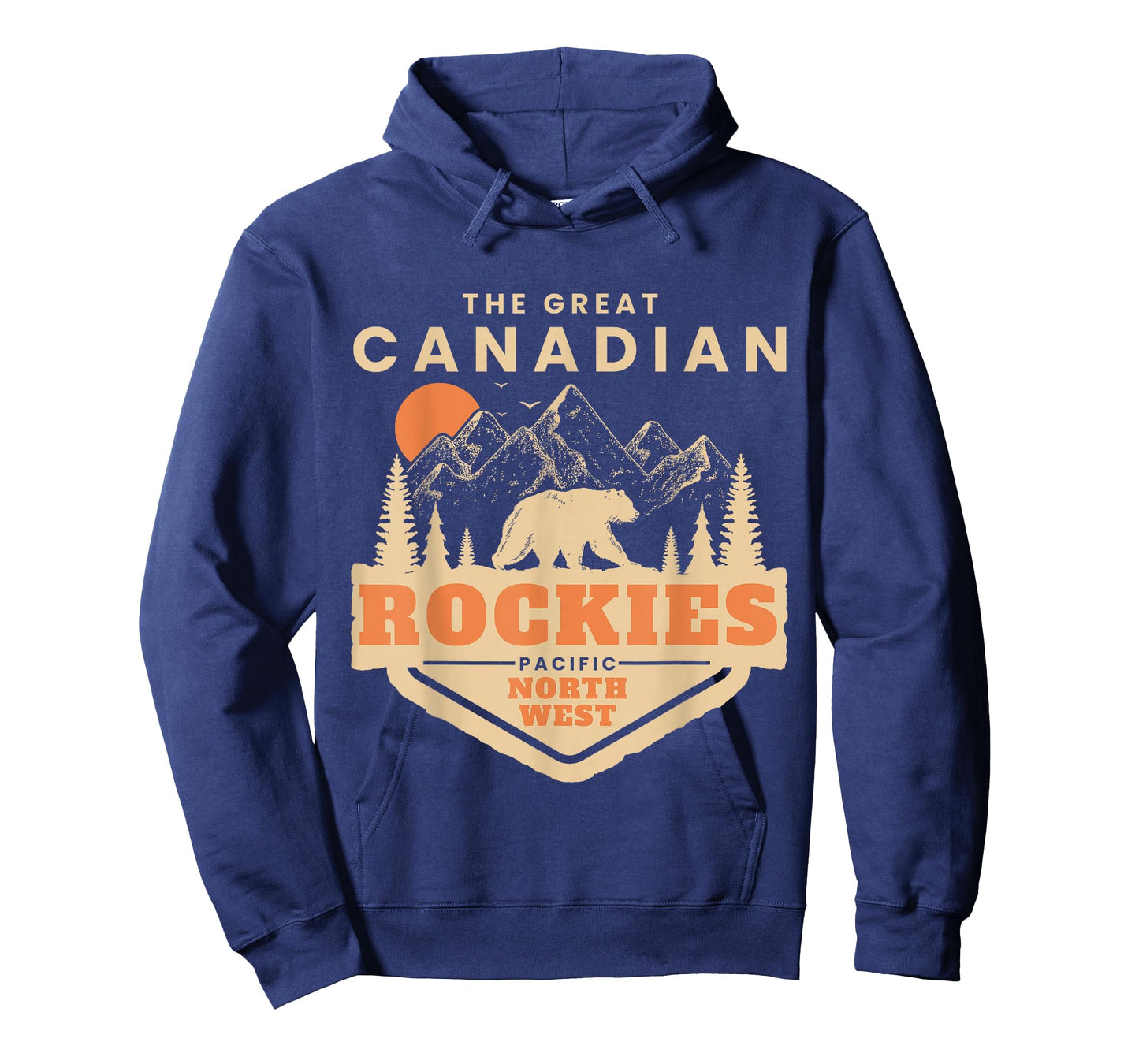 The Canadian Rockies Mountain Canadian National Park Vintage T-Shirt