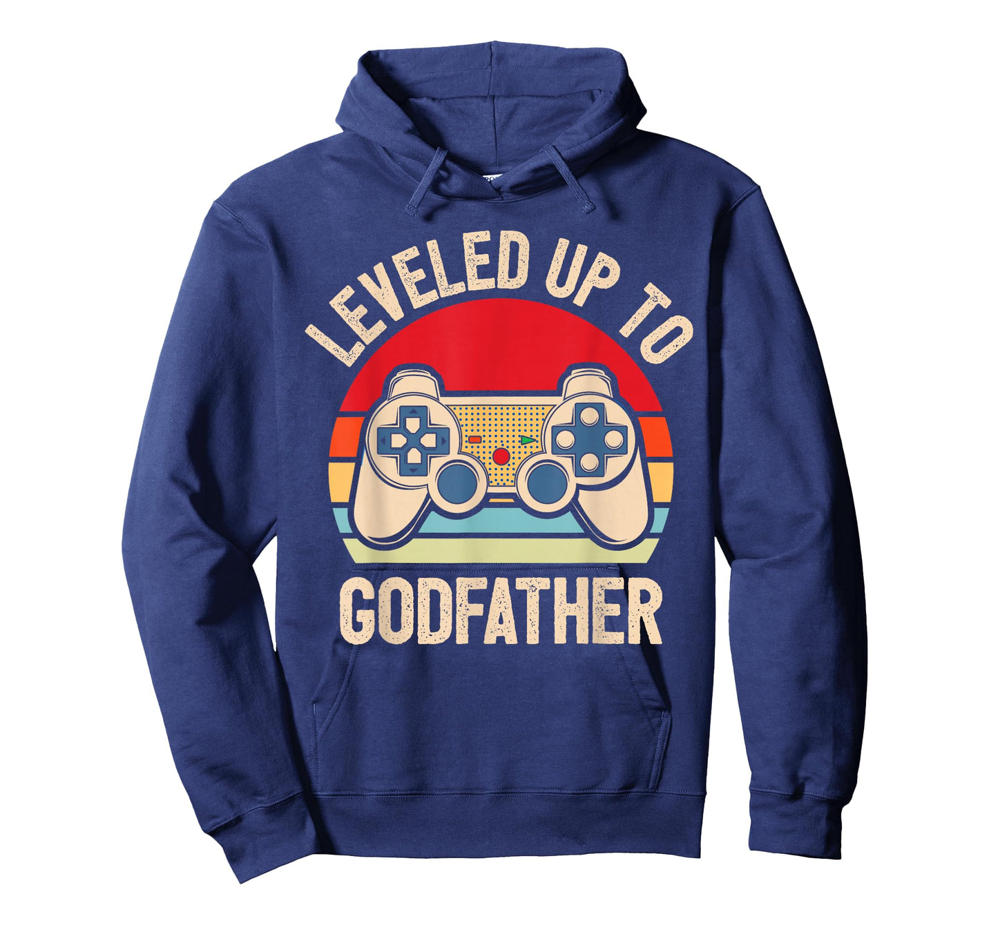 Leveled Up To Godfather Video Gamer Retro T-Shirt