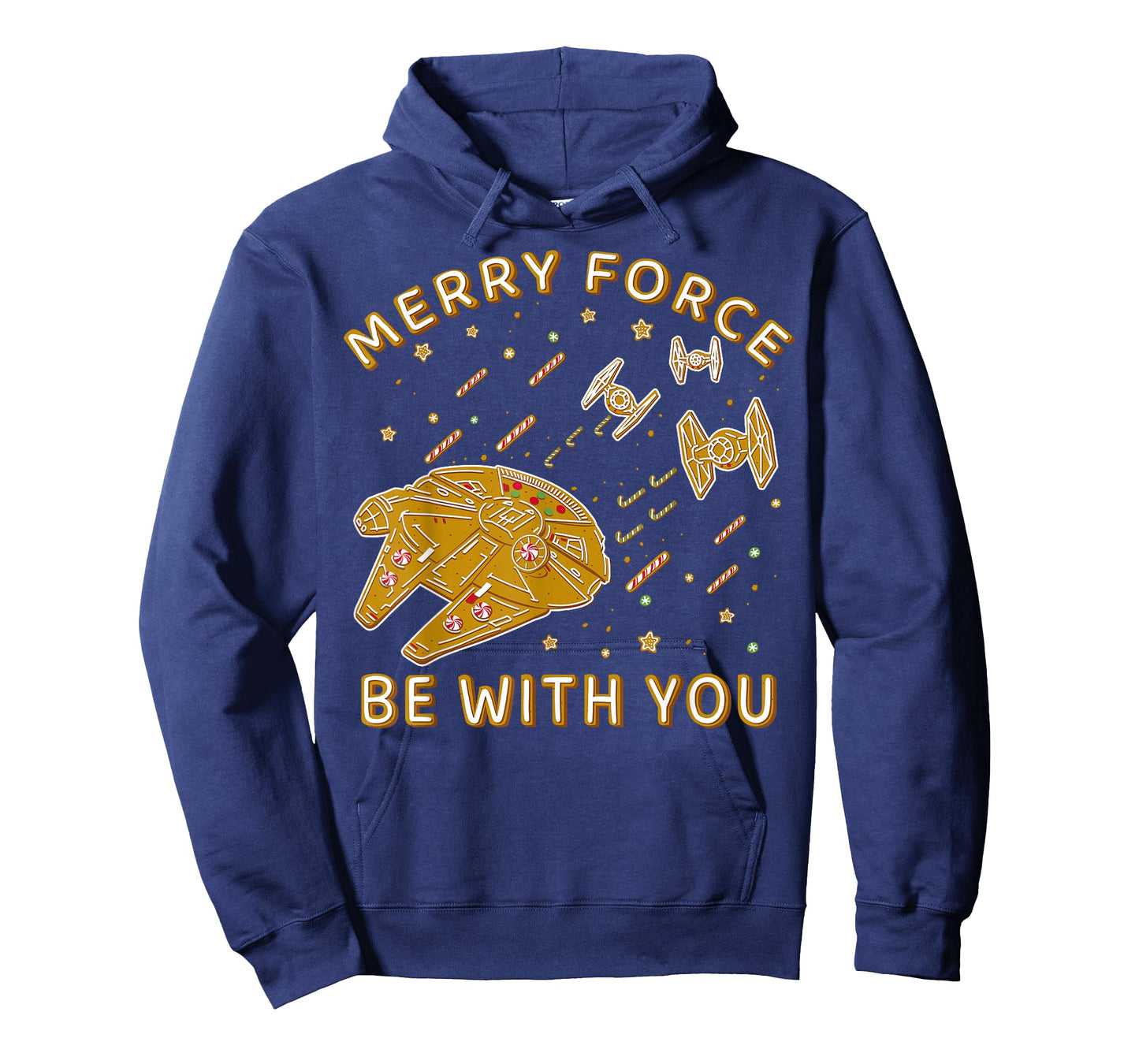 Star Wars Christmas Merry Force Be With You Cookies T-Shirt