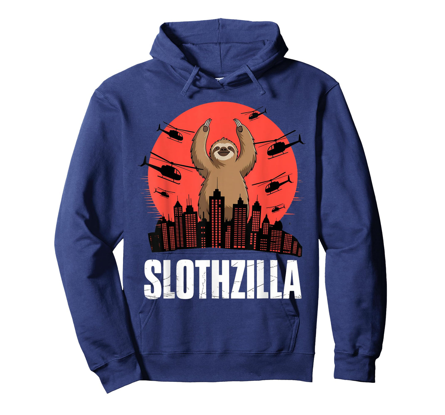 Slothzilla Funny Sloth Monster Japanese Art T-Shirt