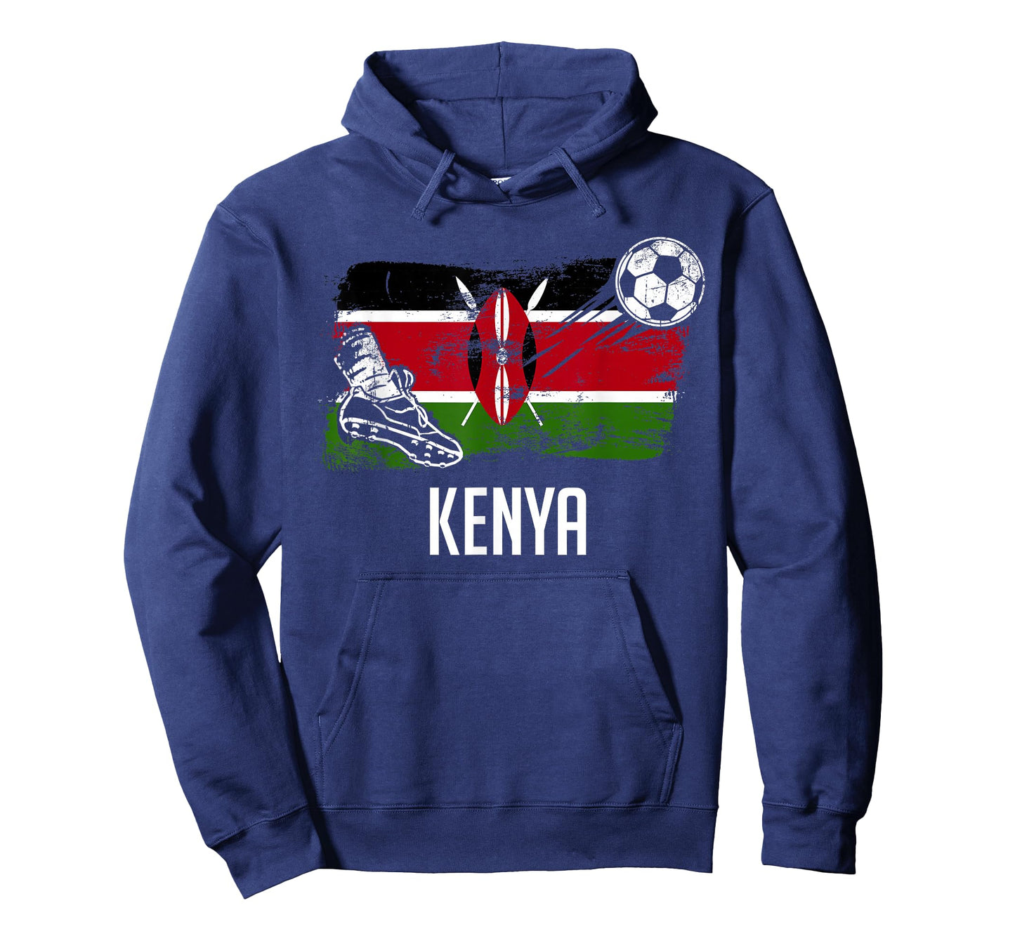 Kenya Flag Jersey Kenyan Soccer Team Kenyan T-Shirt