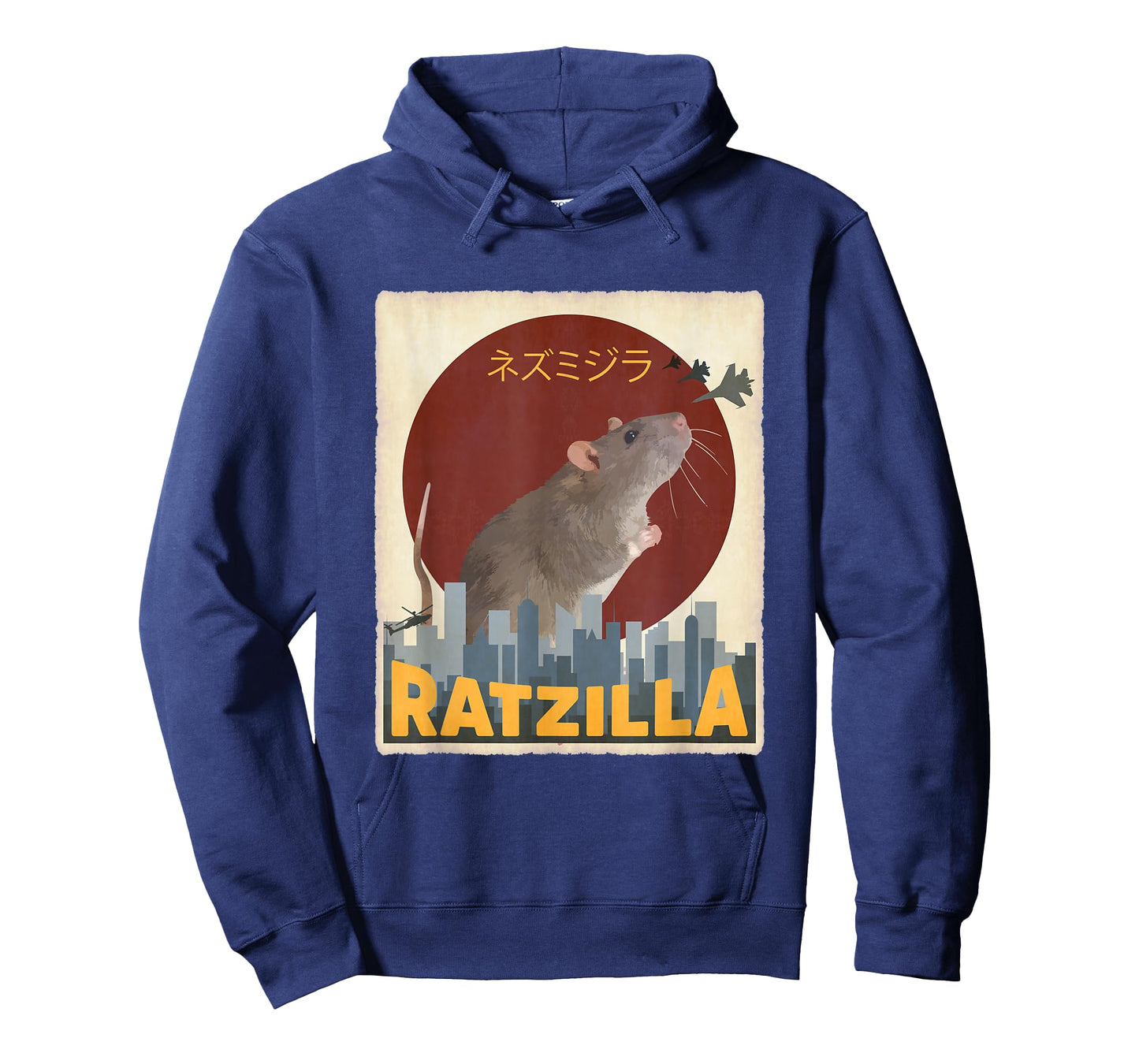 Cute Gifts for Veterinarians and Pet Rat Owner Funny Cute Ratzilla Rat Mouse | Japanese Anime Graphic Gift T-Shirt