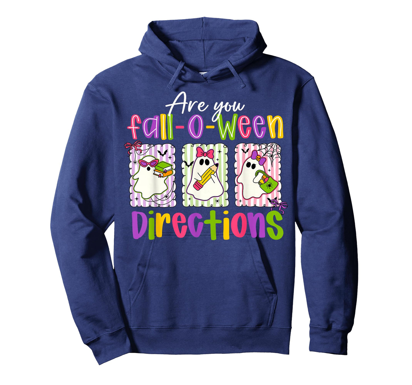 are You Fall-O-Ween Directions Spooky Cute Ghost Teacher T-Shirt