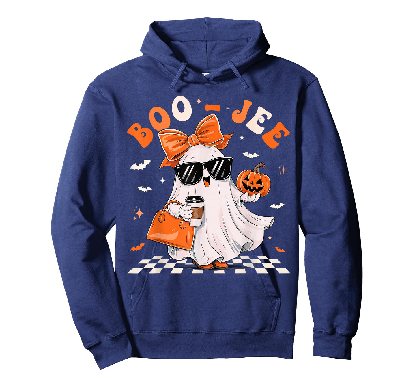 Cute Ghost Boujee Boo-Jee Funny Halloween Spooky Season T-Shirt
