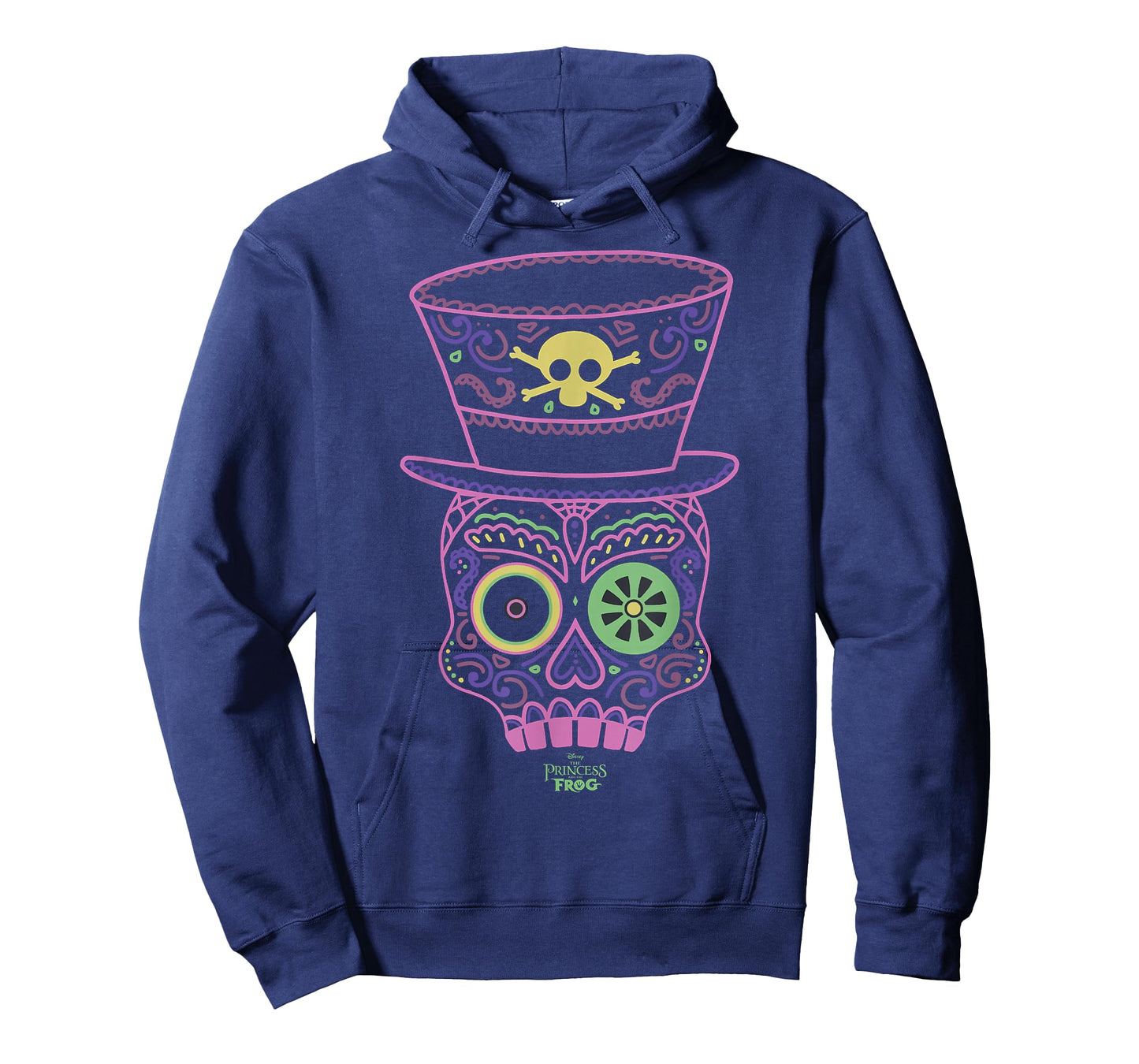 Disney Princess And The Frog Dr. Facilier Line Art Mask T-Shirt